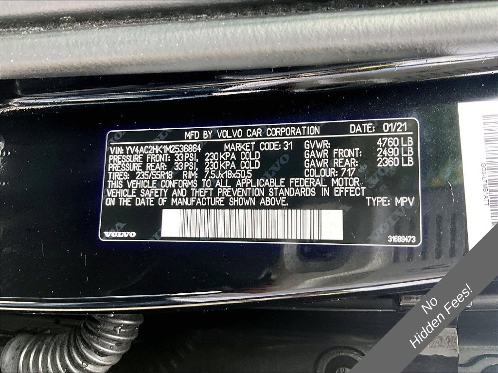 Used 2021 Volvo XC40 T4 Momentum FWD image 29