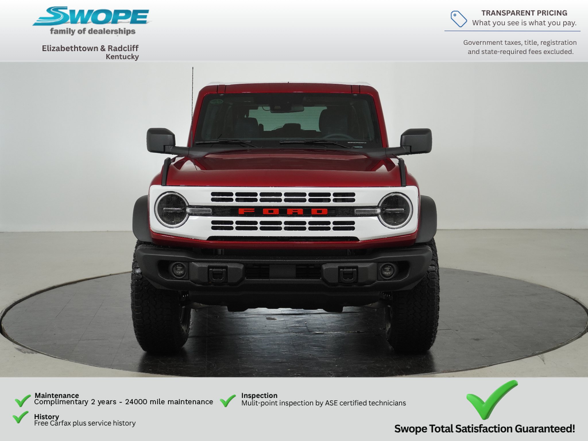 New 2026 Ford Bronco Heritage Edition AWD/4WD image 8