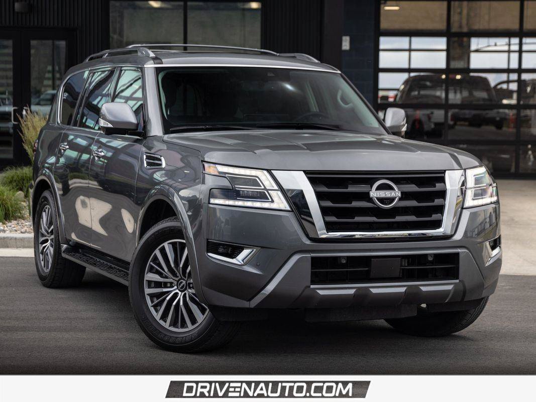Used 2023 Nissan Armada SL w/ Captain's Chairs Package