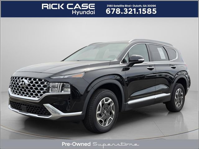 Certified 2023 Hyundai Santa Fe Blue image 1