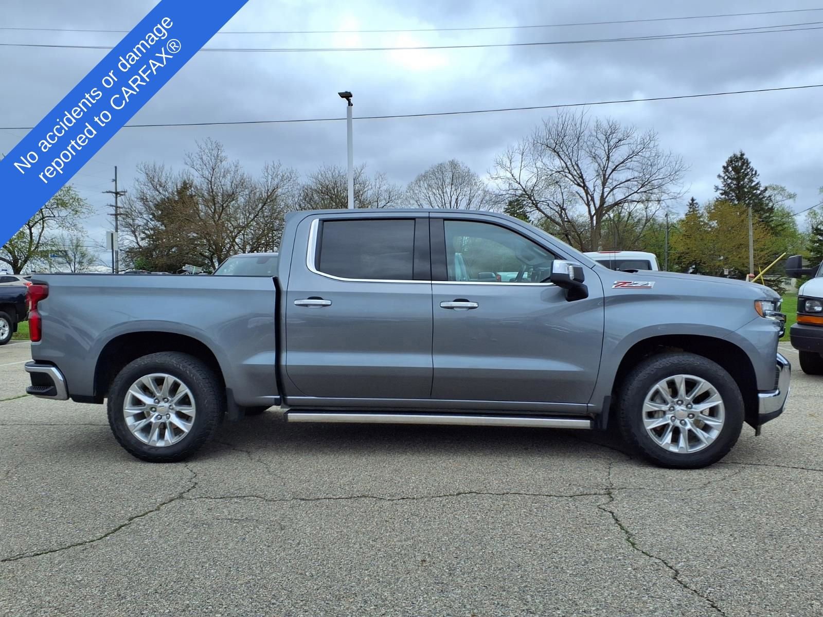 Used 2021 Chevrolet Silverado 1500 LTZ w/ Safety Package II AWD/4WD image 4