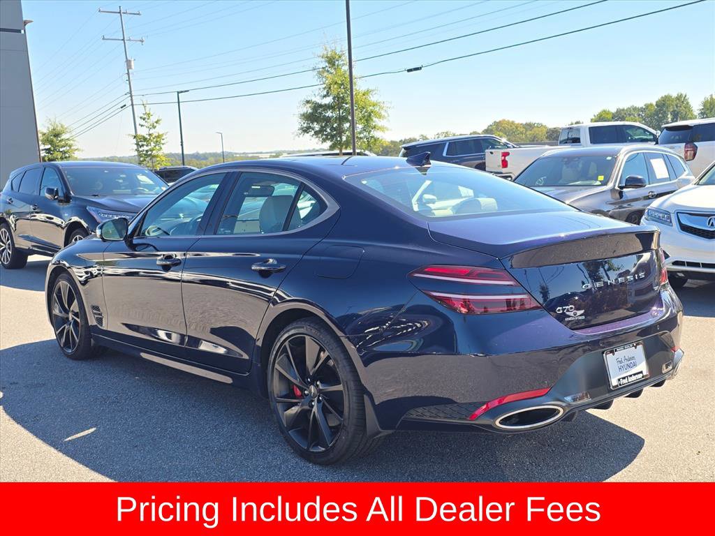Used 2023 Genesis G70 3.3T w/ Sport Prestige Package RWD image 5