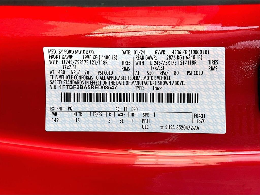 Used 2024 Ford F250 XL w/ XL Chrome Package AWD/4WD image 31