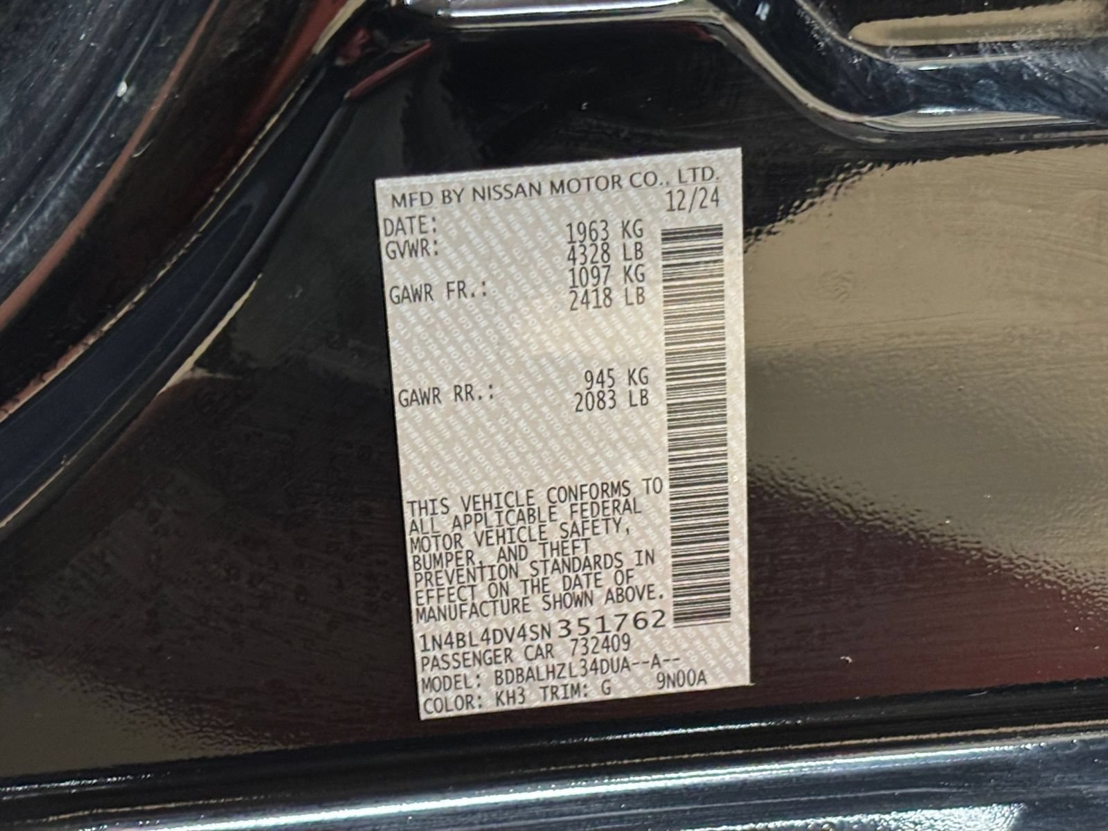 Used 2025 Nissan Altima 2.5 SV FWD image 29