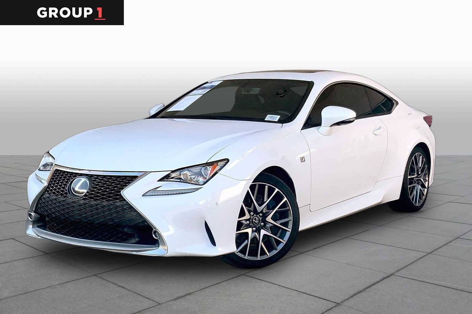 Used 2015 Lexus RC 350 w/ F Sport w/Summer Tires RWD image 1