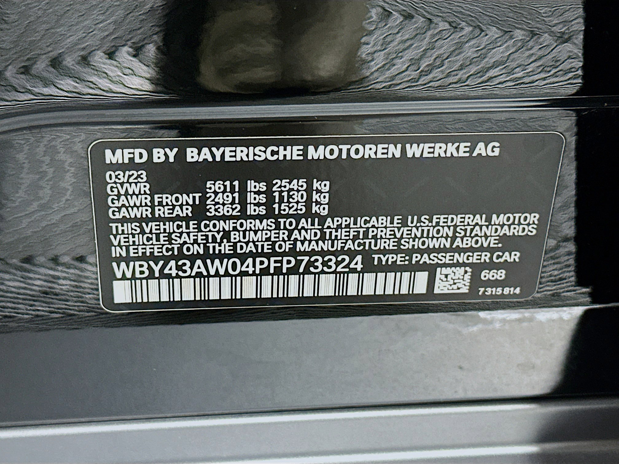 Used 2023 BMW i4 eDrive35 w/ Parking Assistance Package RWD image 12