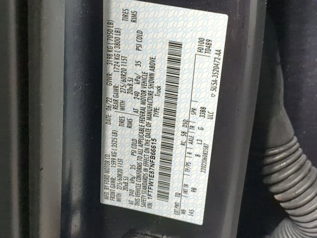 Used 2022 Ford F150 Platinum w/ Equipment Group 701A High image 50