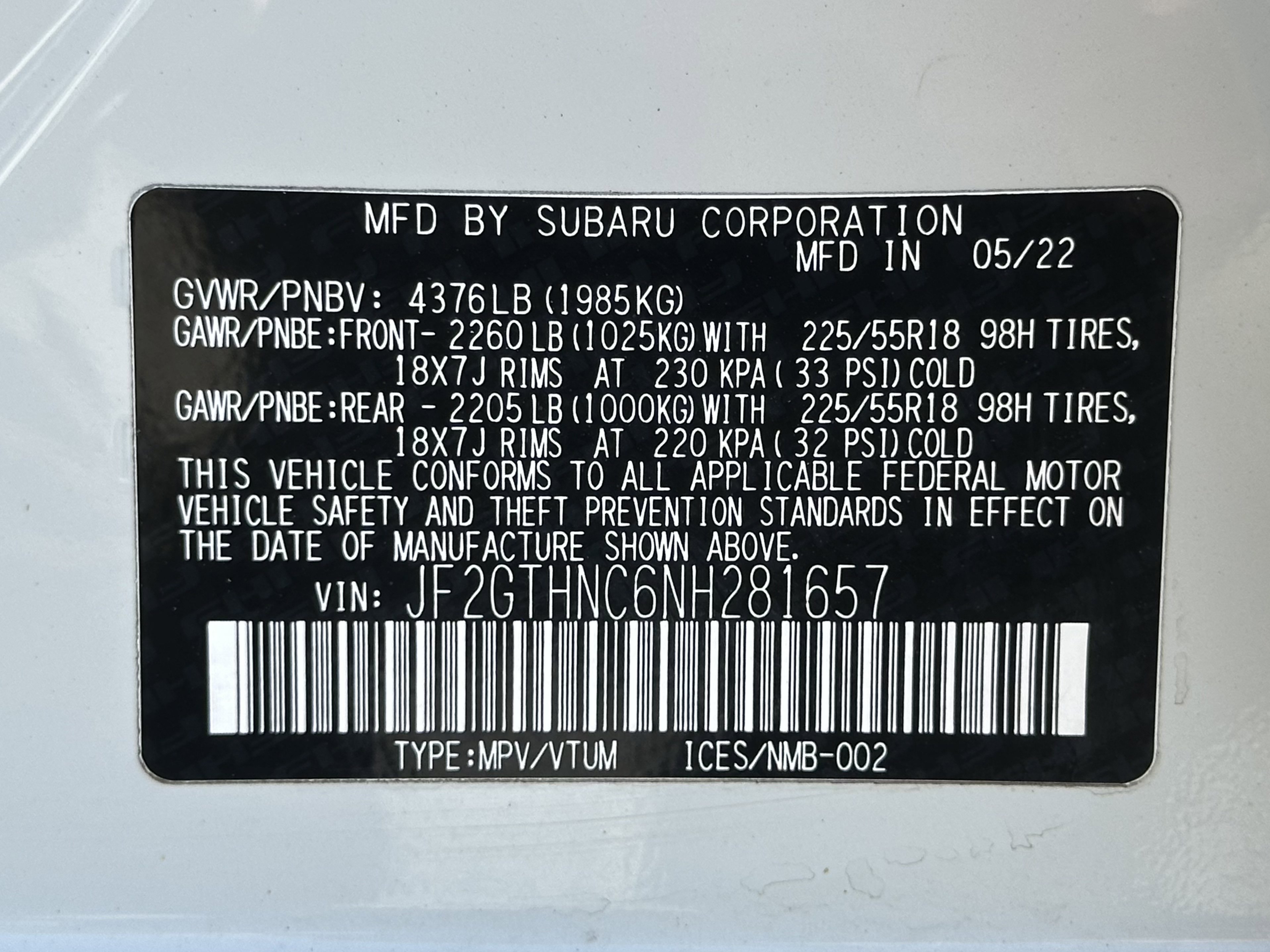 Used 2022 Subaru Crosstrek 2.5i Limited w/ Moonroof Package 2 AWD/4WD image 23