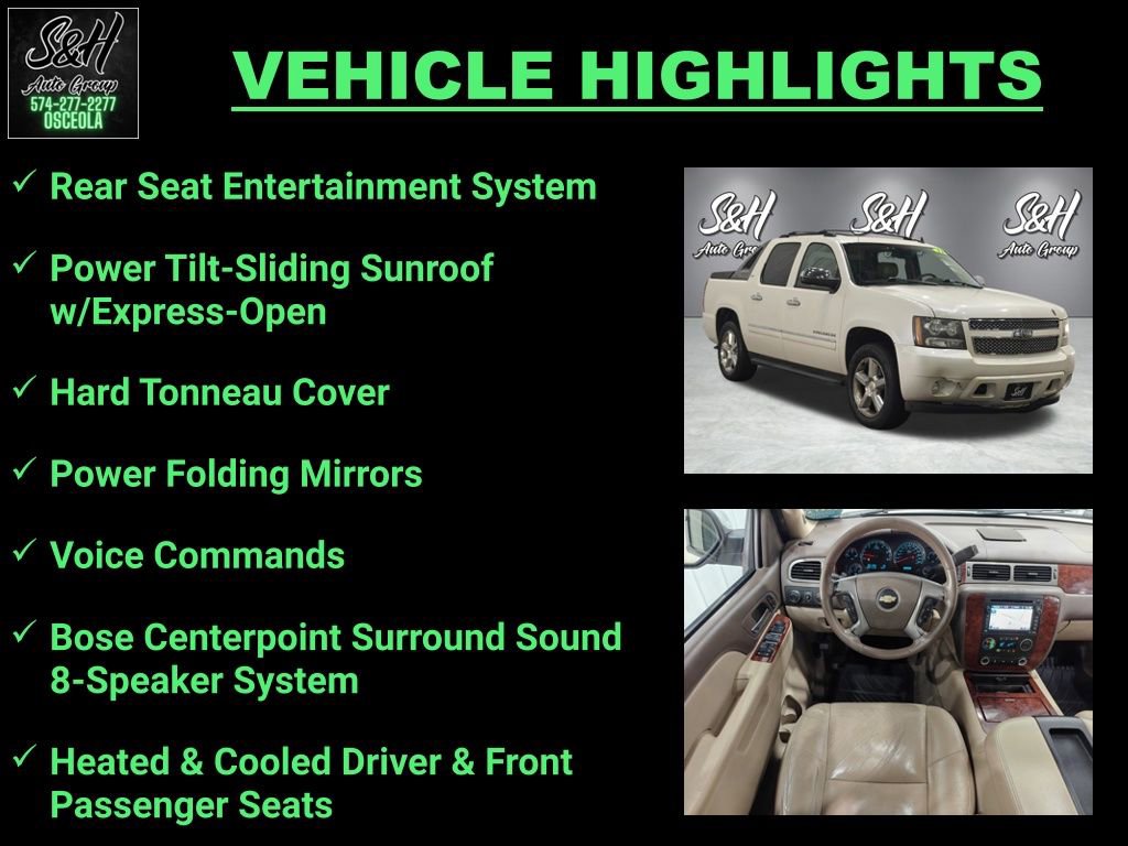 Used 2011 Chevrolet Avalanche LTZ AWD/4WD image 3