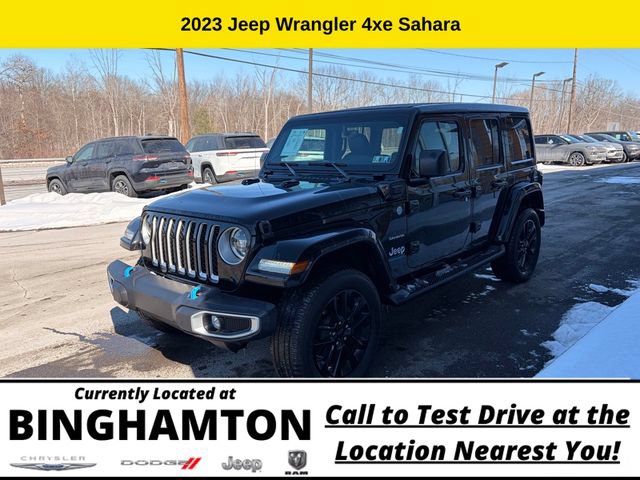 Used 2023 Jeep Wrangler Unlimited Sahara AWD/4WD image 3