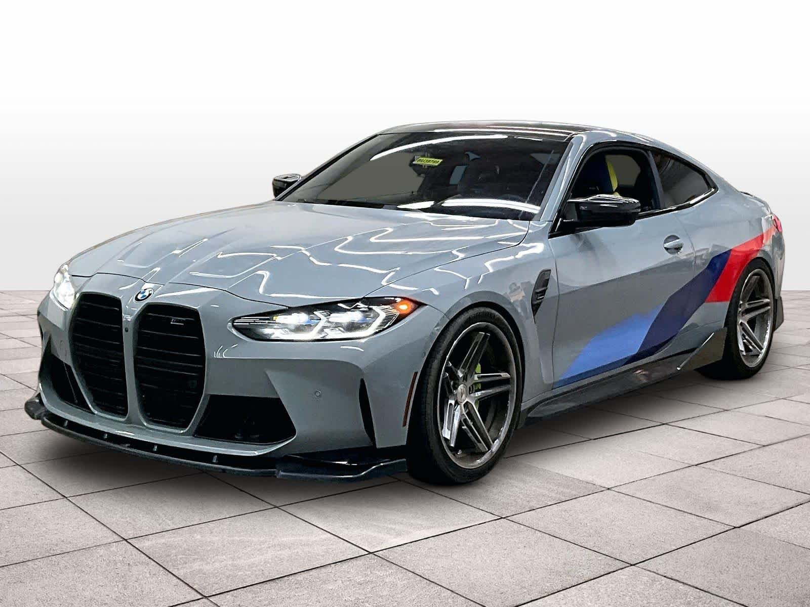 Used 2021 BMW M4 Competition w/ M Carbon Exterior Package RWD video 1