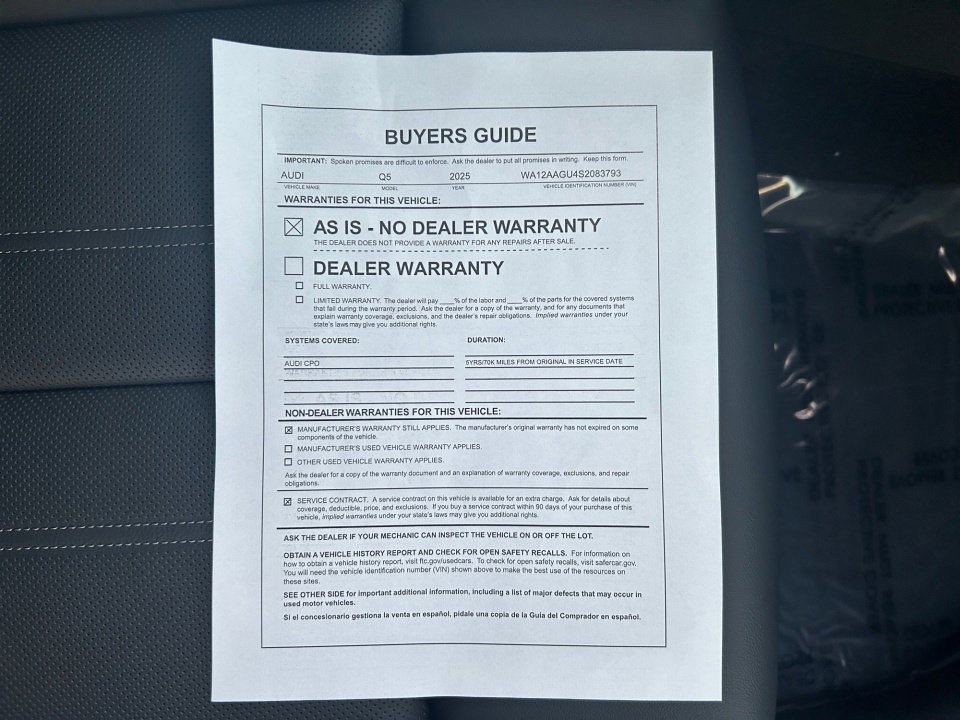 Used 2025 Audi Q5 Premium Plus w/ Premium Plus image 33
