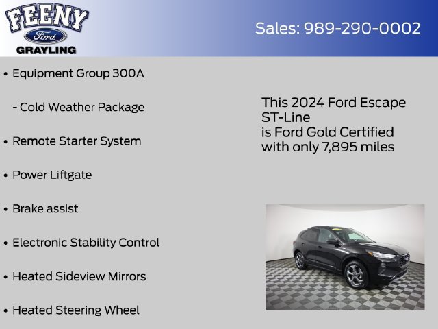 Certified 2024 Ford Escape ST-Line AWD/4WD image 14