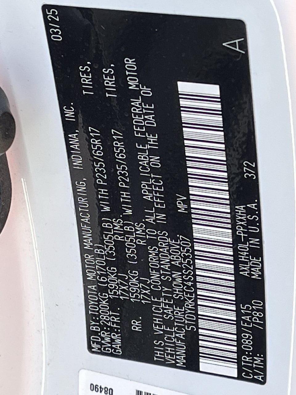 Used 2025 Toyota Sienna XLE FWD image 30