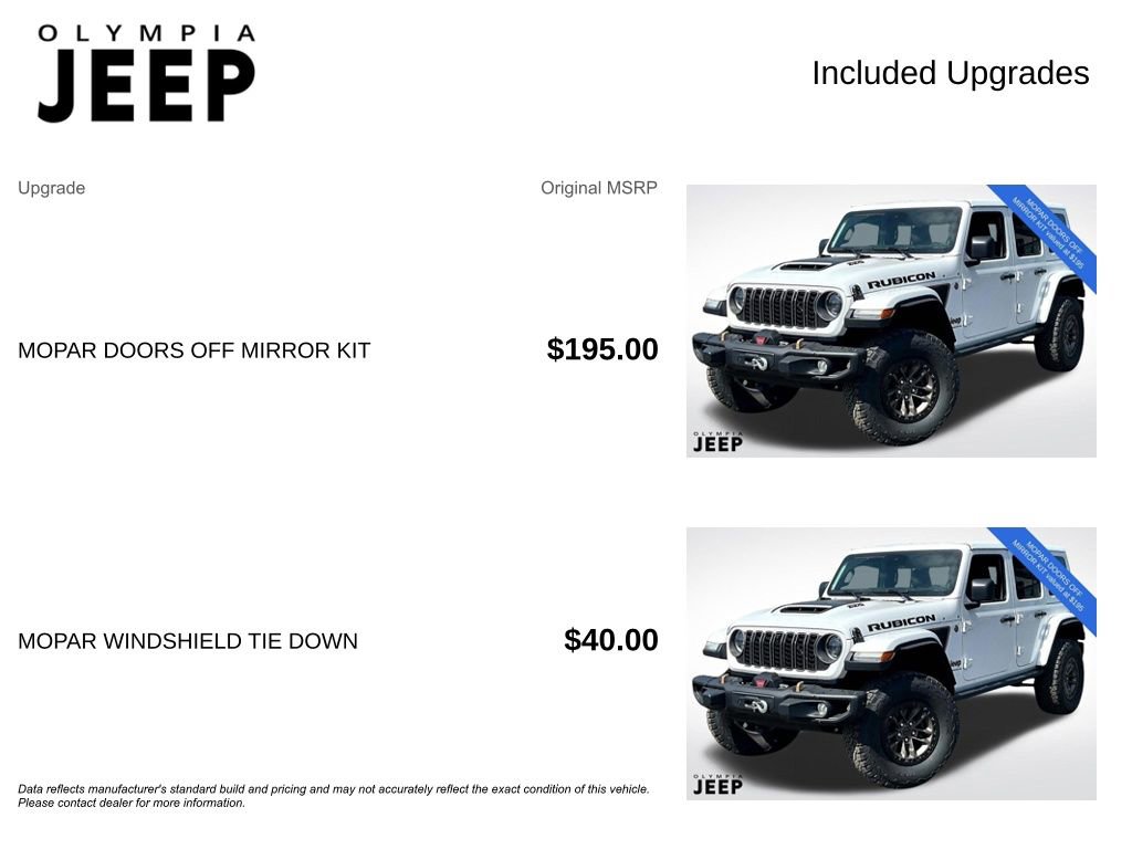 New 2025 Jeep Wrangler Unlimited Rubicon 392 image 4