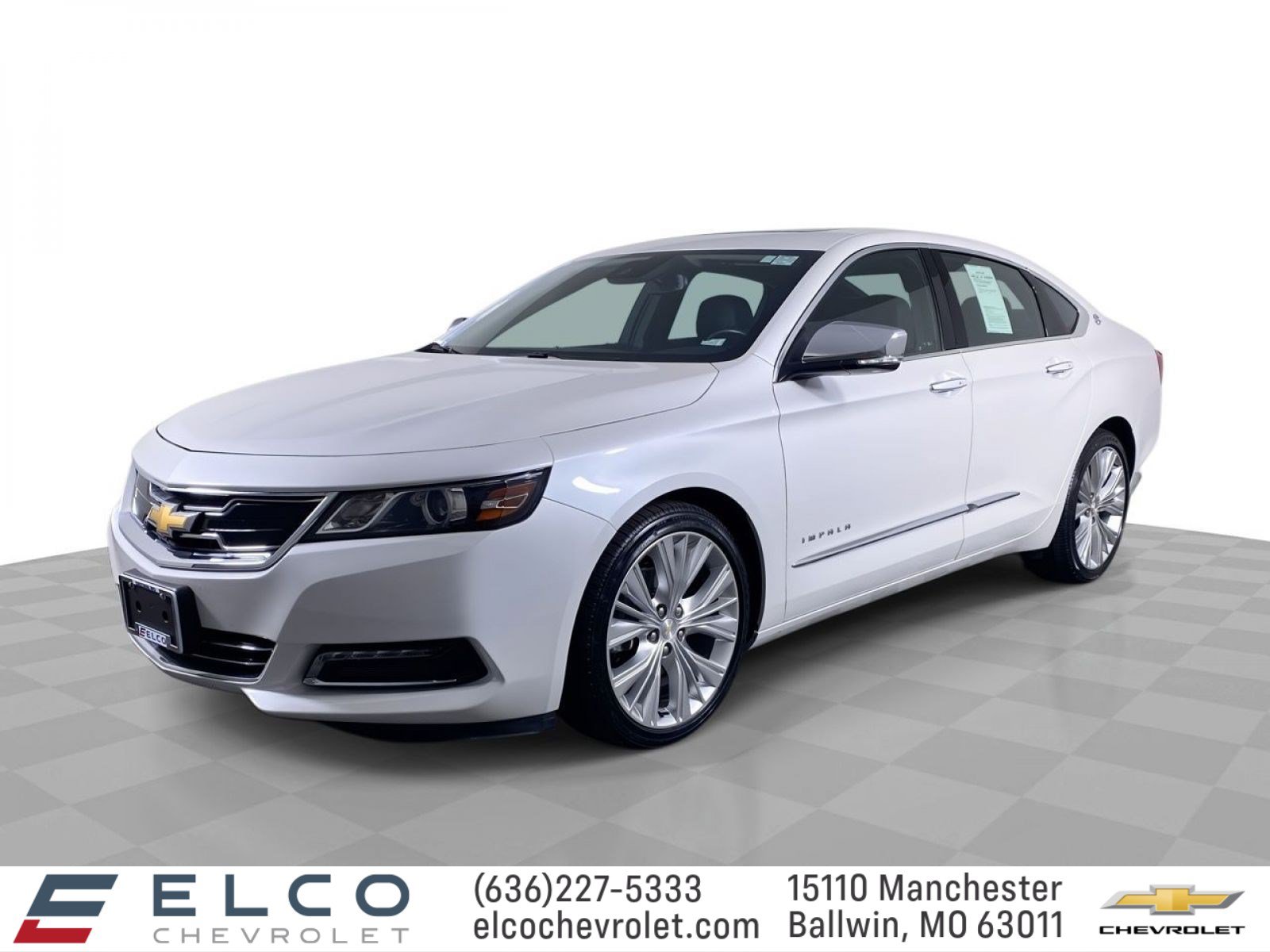 Certified 2016 Chevrolet Impala LTZ w/ Enhanced Convenience Package