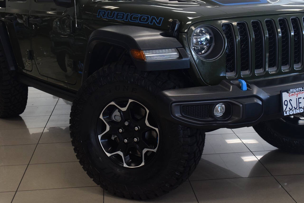 Used 2022 Jeep Wrangler Unlimited Rubicon 4xe w/ Cold Weather Group AWD/4WD image 8