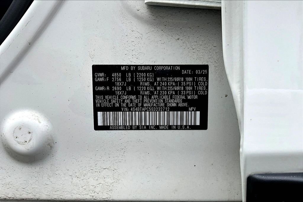 Certified 2025 Subaru Outback Touring w/ Popular Package #2 image 17