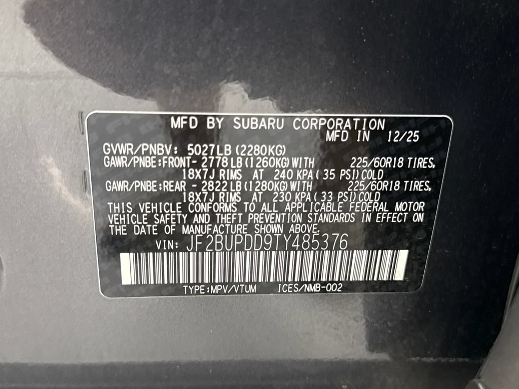 Certified 2026 Subaru Outback Limited AWD/4WD image 29