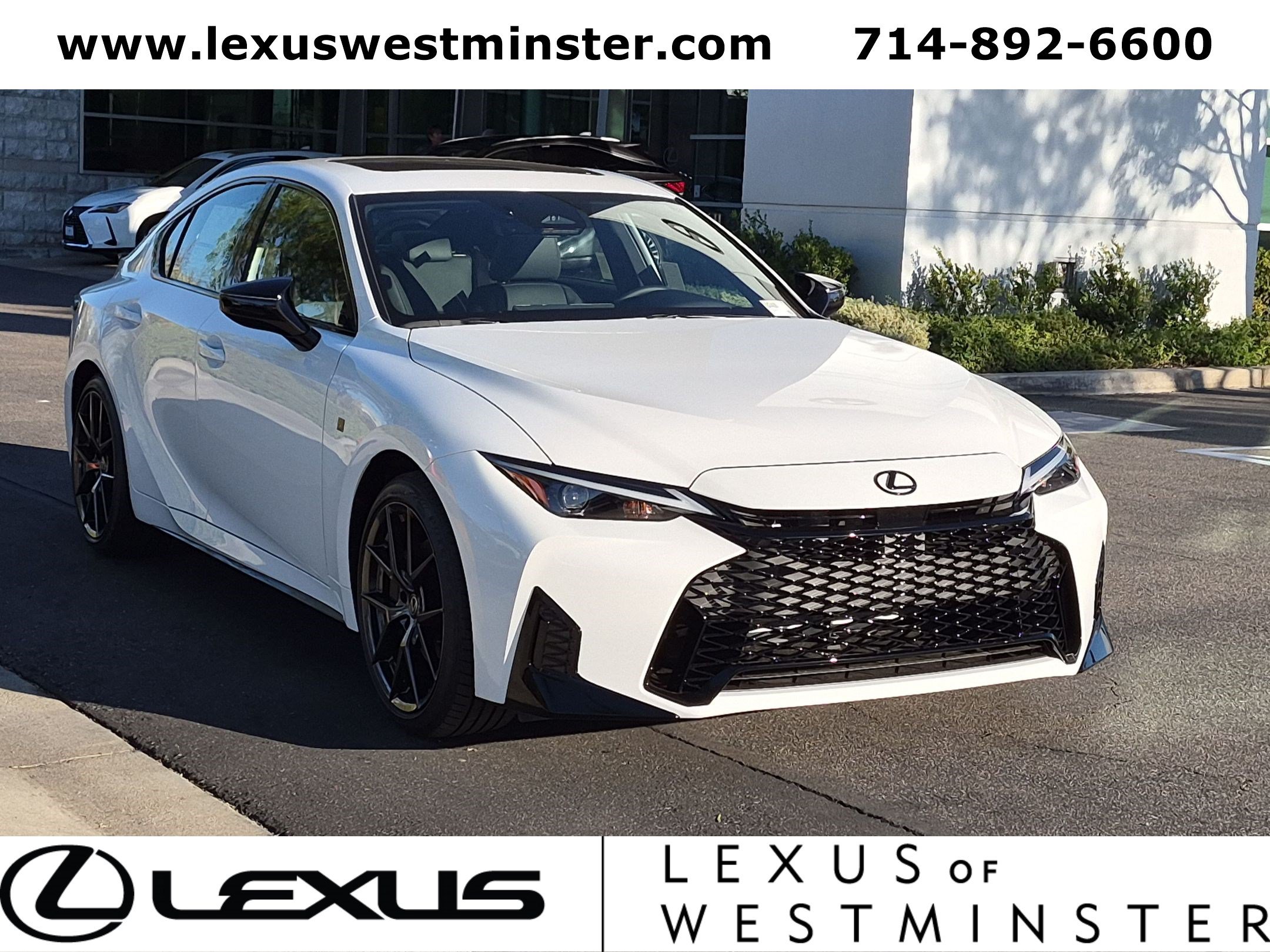 New 2026 Lexus IS 350 F Sport w/ Accessory Package Z1 RWD image 3