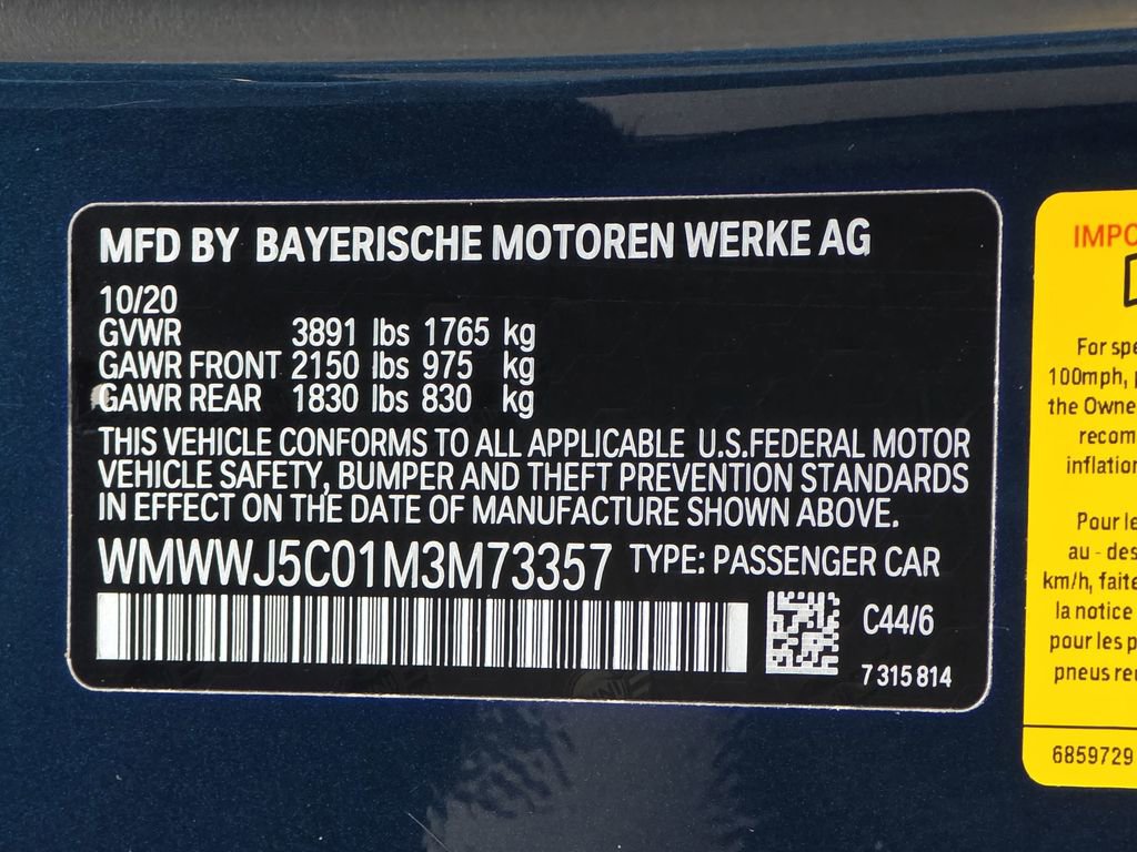 Used 2021 MINI Cooper S w/ Sidewalk Package image 38