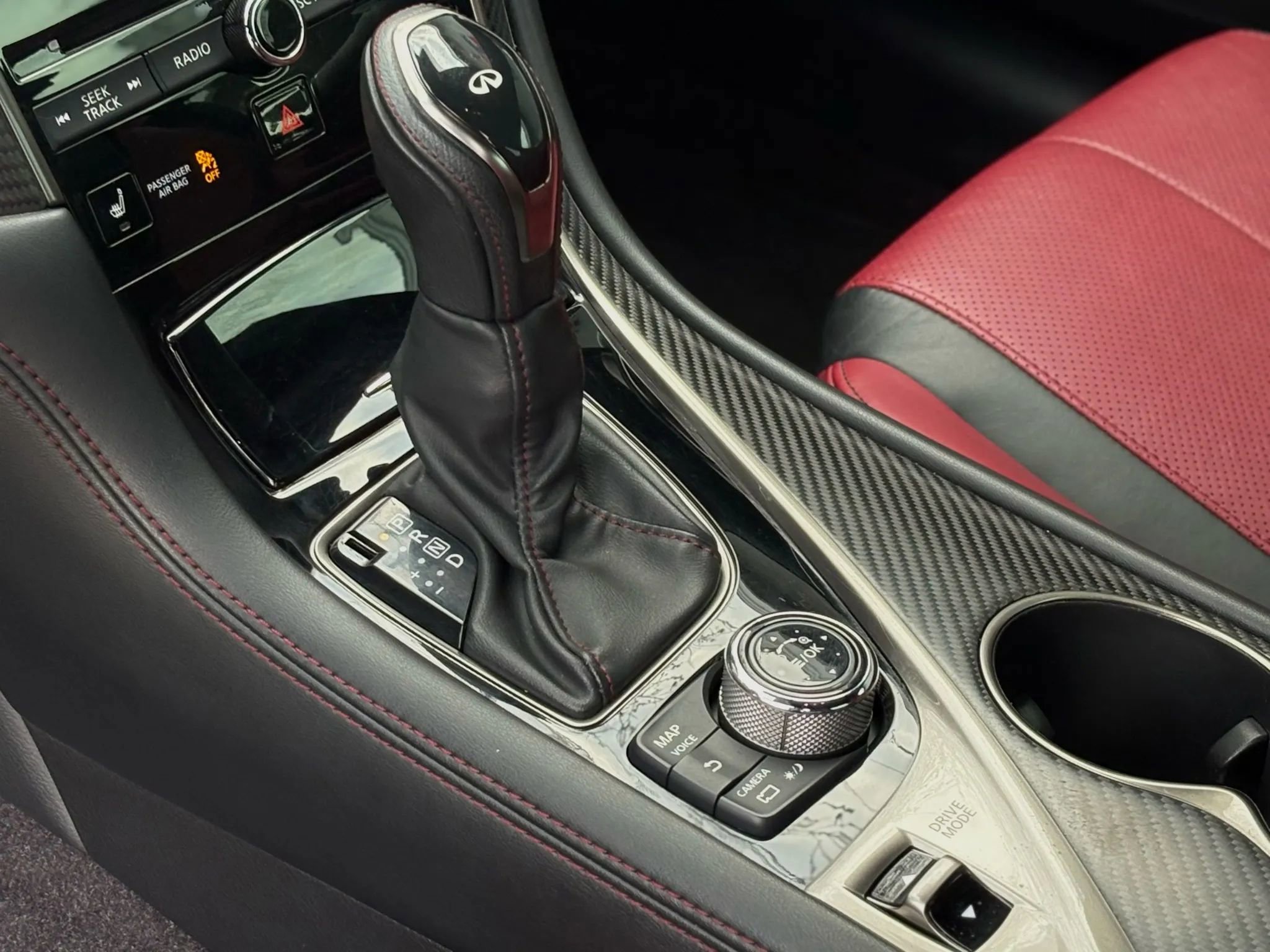 Used 2022 INFINITI Q60 Red Sport 400 w/ Cargo Package image 13