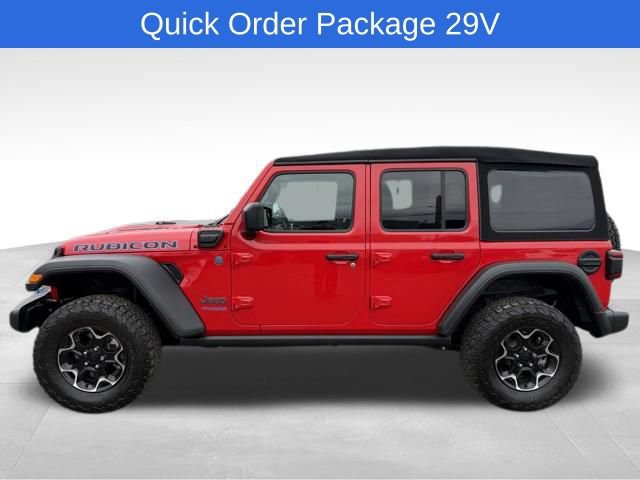 Used 2021 Jeep Wrangler Unlimited Rubicon 4xe w/ Cold Weather Group AWD/4WD image 4