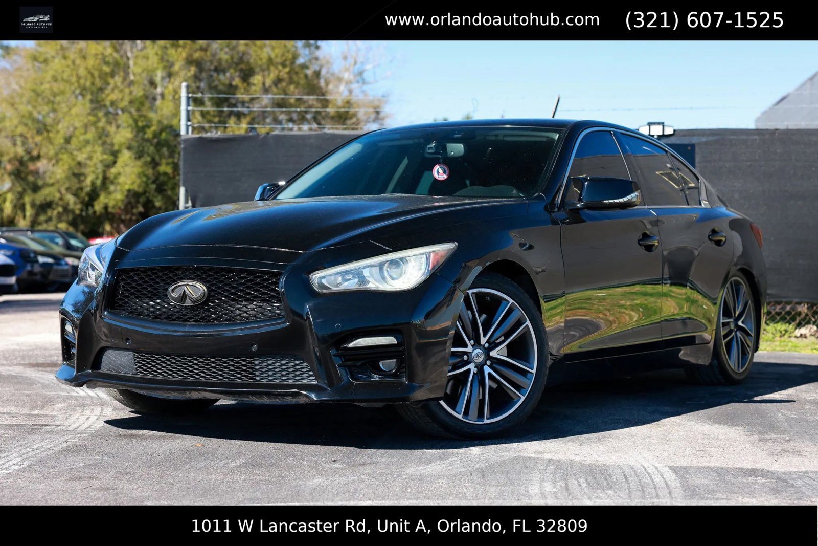 Used 2014 INFINITI Q50 Sport w/ Technology Package image 1