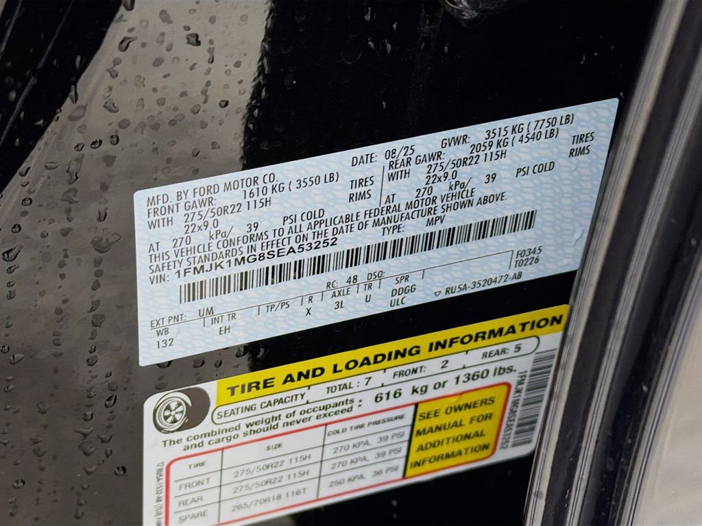 New 2025 Ford Expedition Max Platinum w/ Stealth Performance Package image 45