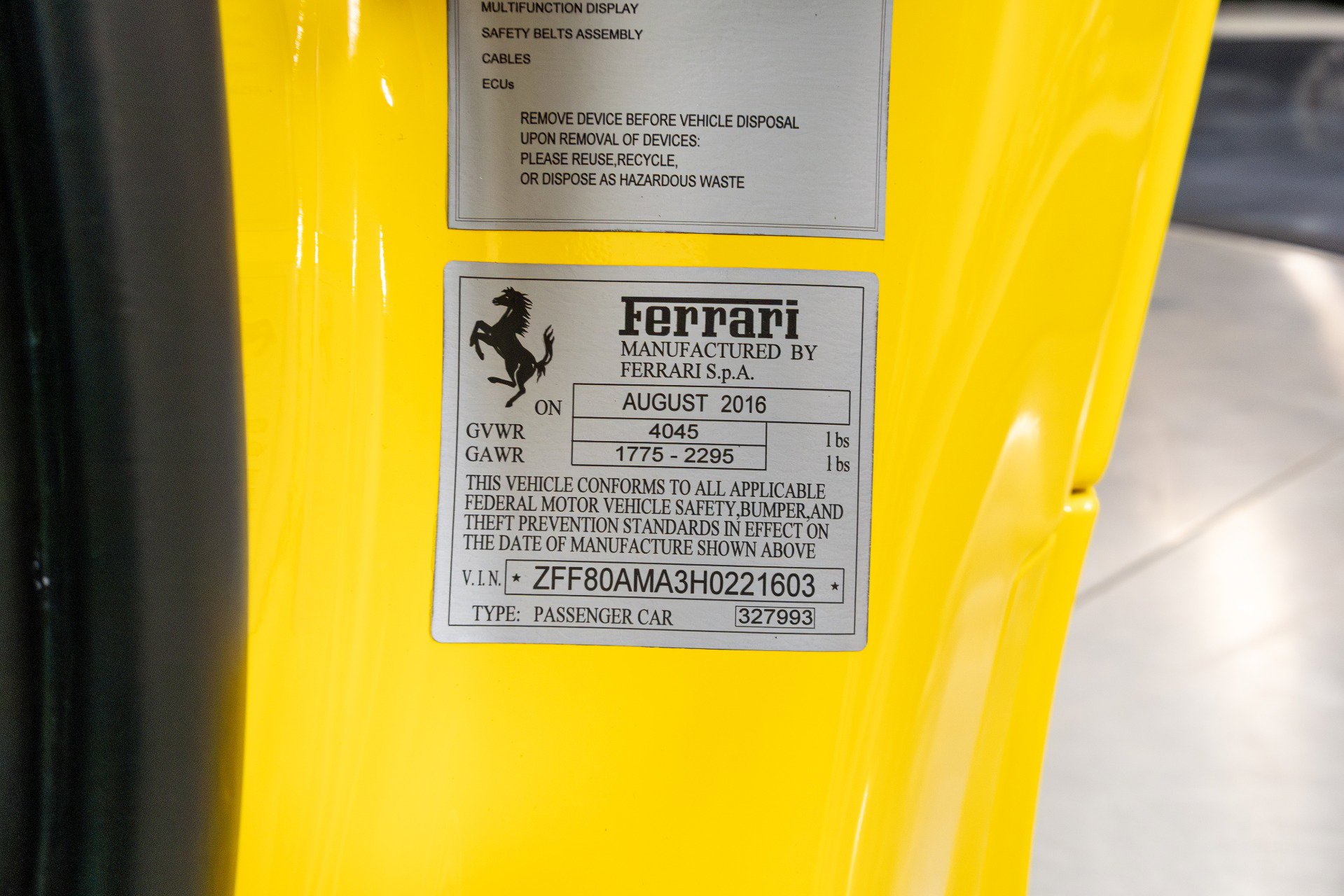 Used 2017 Ferrari 488 Spider image 87