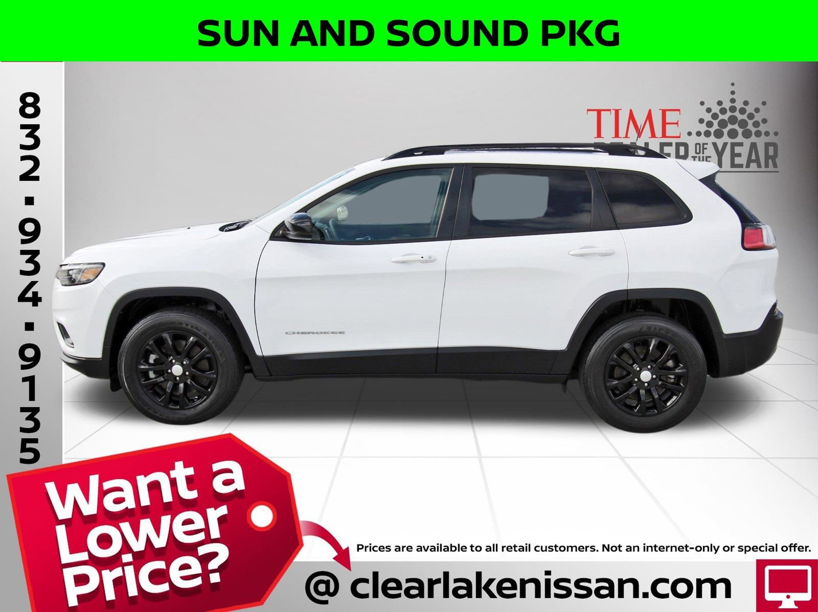 Used 2022 Jeep Cherokee Latitude Lux w/ Sun & Sound Group image 4