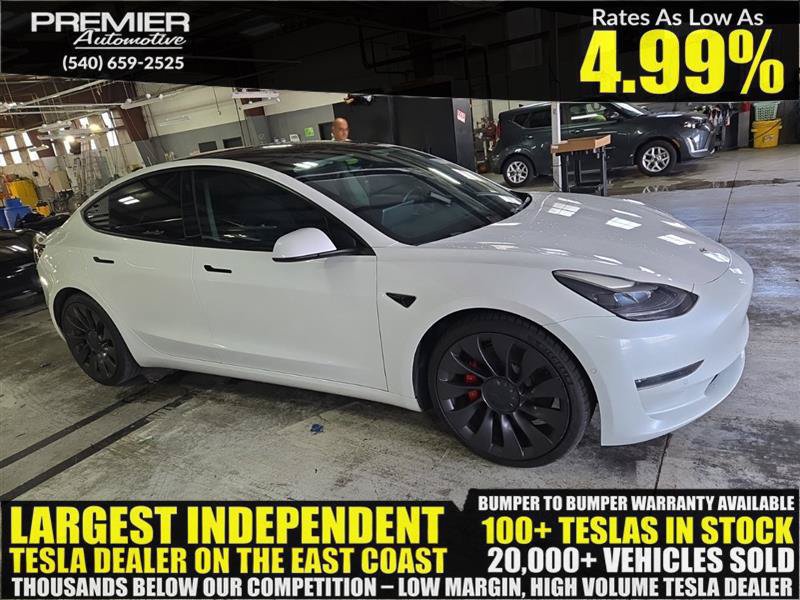 Used 2021 Tesla Model 3 Performance