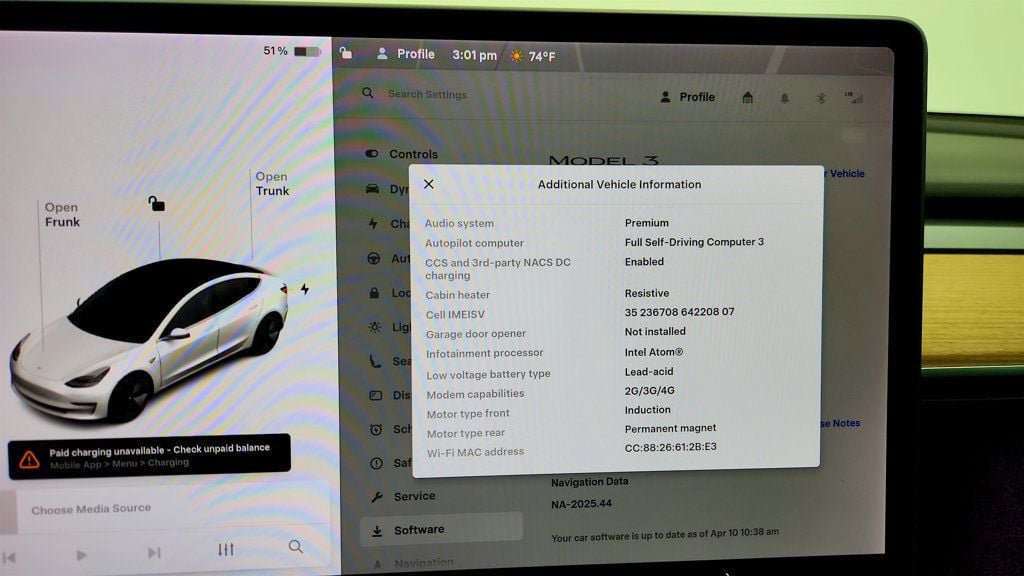 Used 2020 Tesla Model 3 Long Range image 16