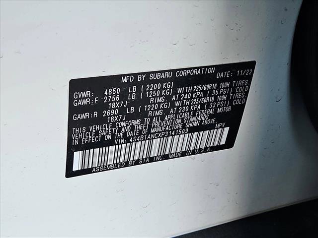 Used 2023 Subaru Outback Limited image 26