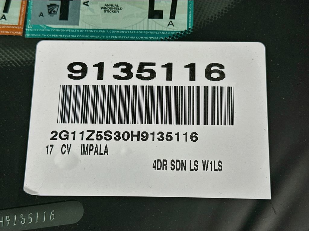 Used 2017 Chevrolet Impala LS w/ Protection Package image 22