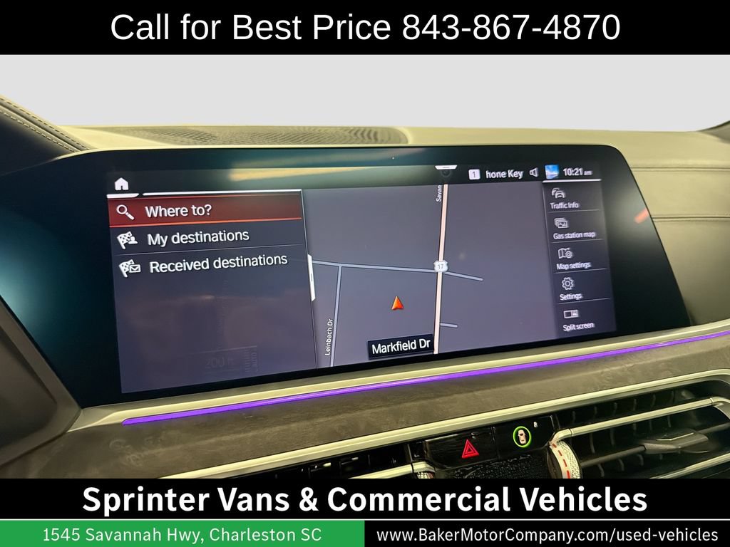 Used 2020 BMW X7 M50i w/ Luxury Seating Package AWD/4WD image 14