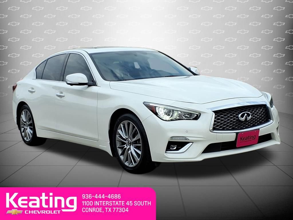 Used 2023 INFINITI Q50 Luxe w/ Cargo Package image 3