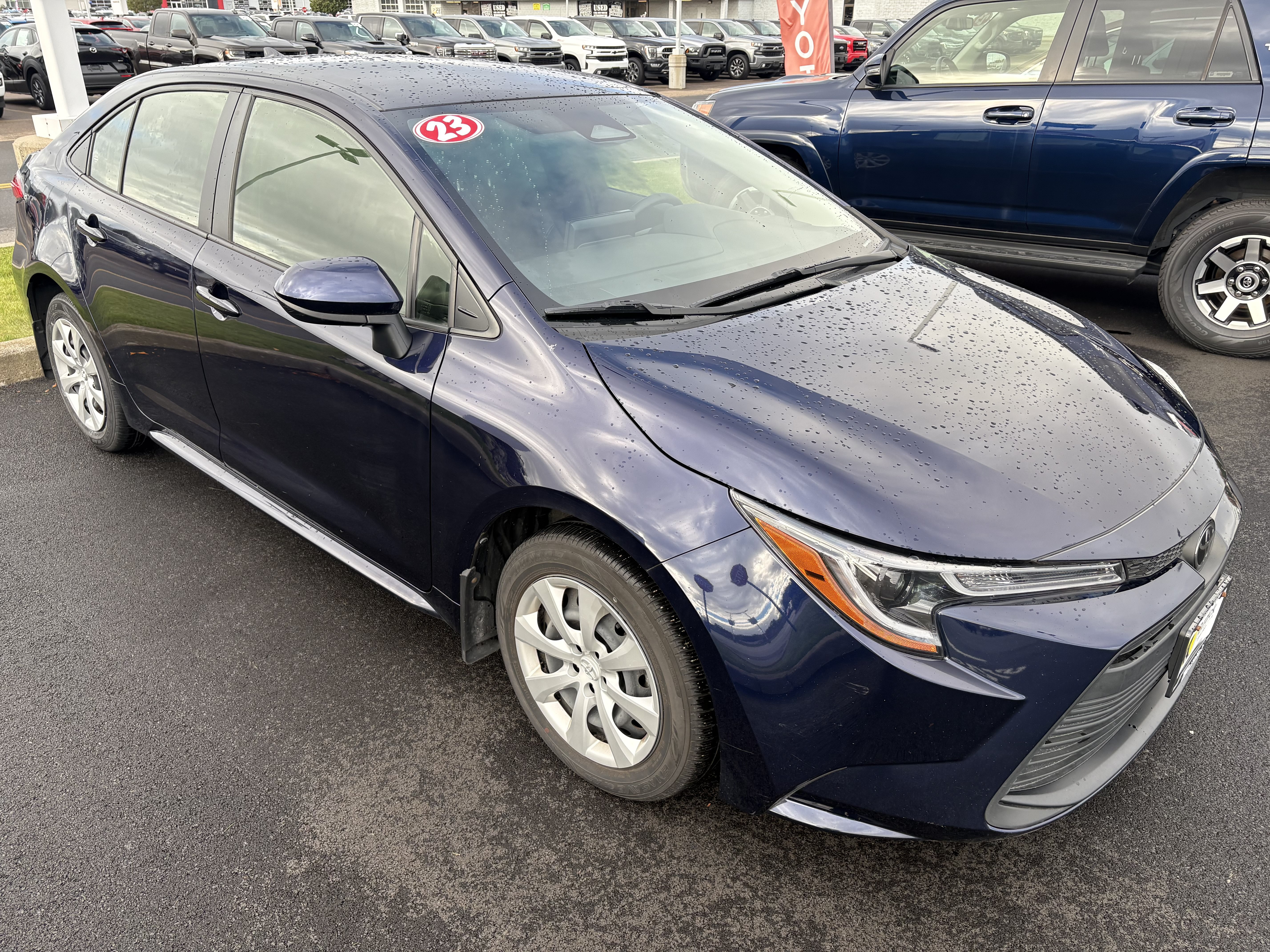 Certified 2023 Toyota Corolla LE w/ Carpet Mat Package (TMS) FWD image 2