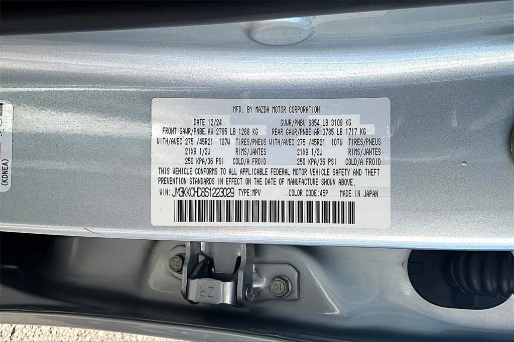 Used 2025 MAZDA CX-90 3.3 Turbo w/ Premium Sport Pkg image 31