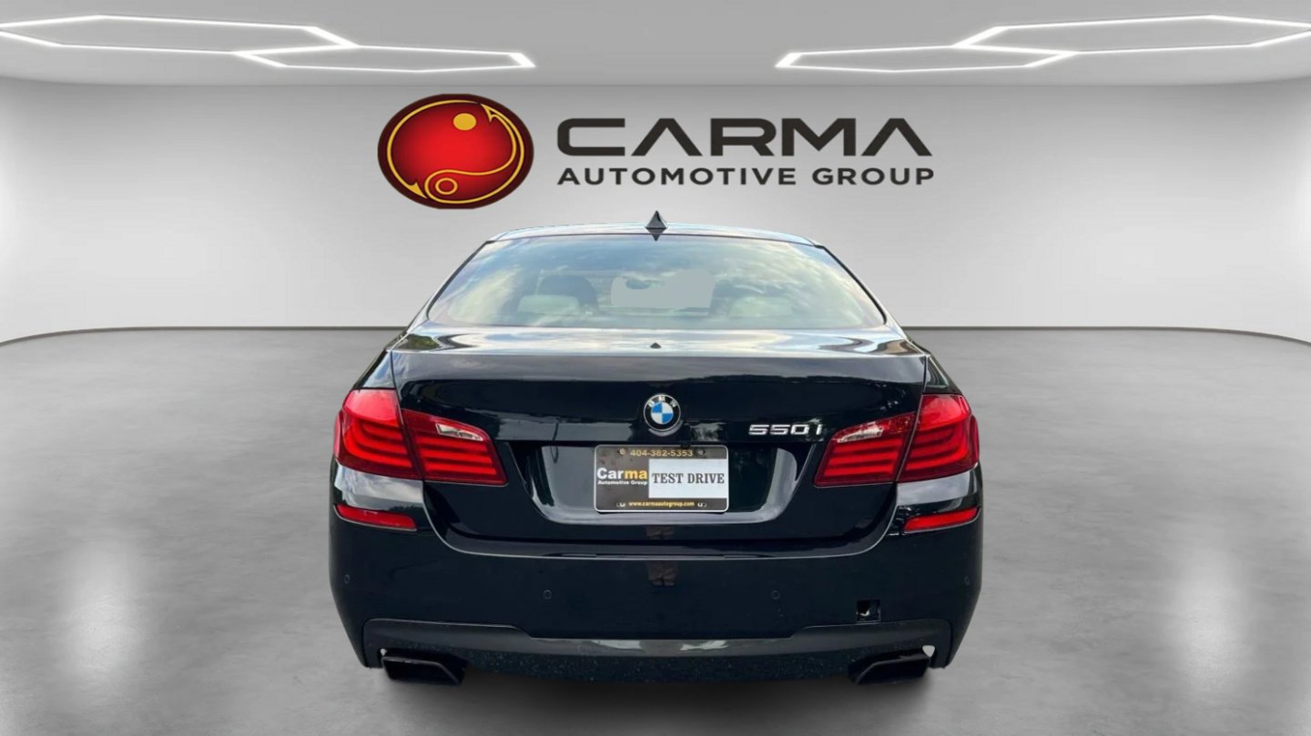 Used 2012 BMW 550i xDrive Sedan AWD/4WD image 4