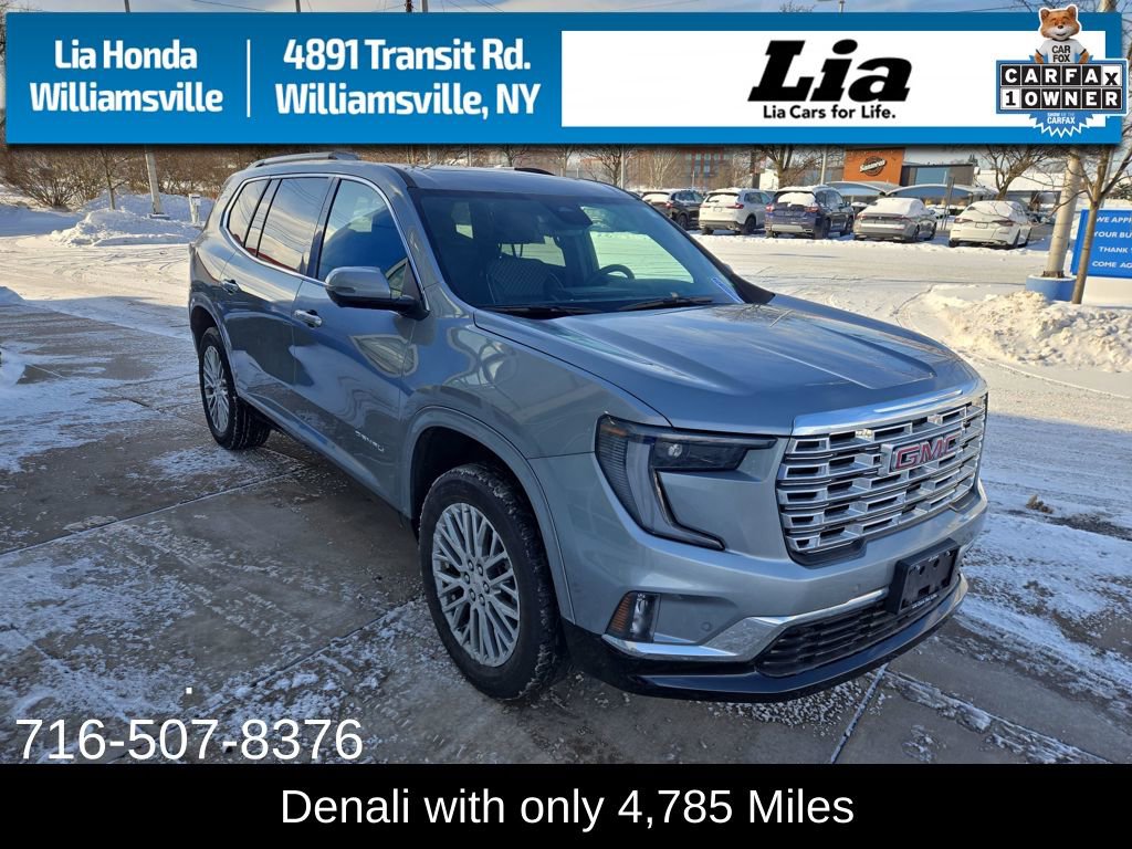 Used 2025 GMC Acadia Denali w/ Super Cruise Package
