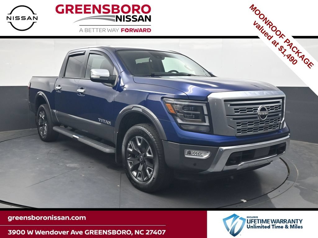 Used 2024 Nissan Titan Platinum Reserve w/ Moonroof Package AWD/4WD 360° Tour