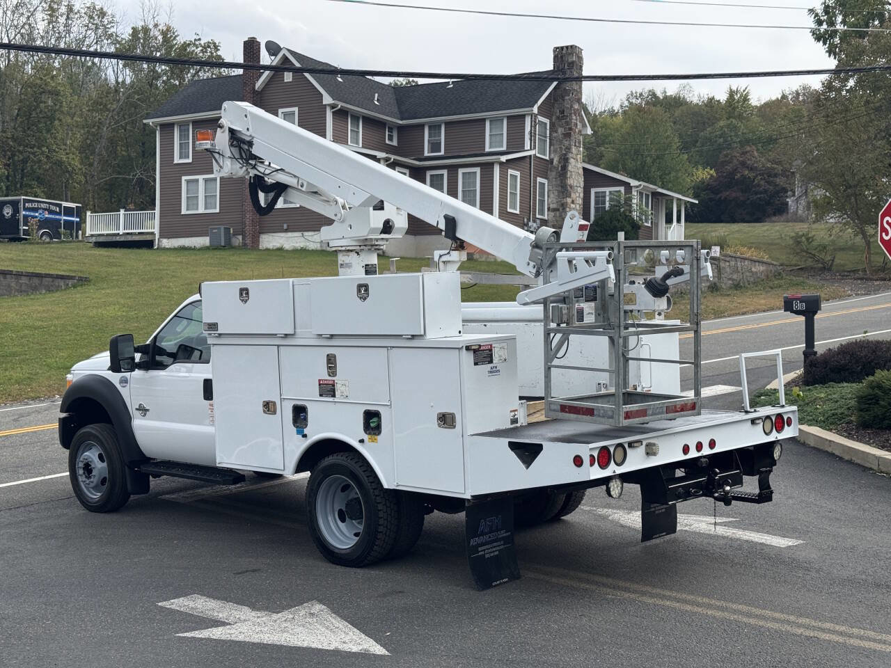 Used 2014 Ford F550 2WD Regular Cab Super Duty w/ Snow Plow Prep Package image 10