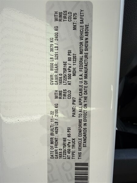Used 2023 RAM ProMaster 1500 w/ Driver Convenience Group FWD image 16