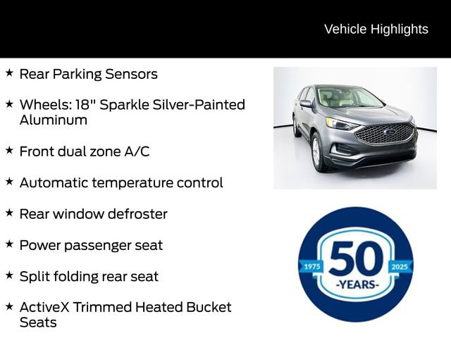 Certified 2024 Ford Edge SEL w/ Class II Trailer Tow Package AWD/4WD image 11