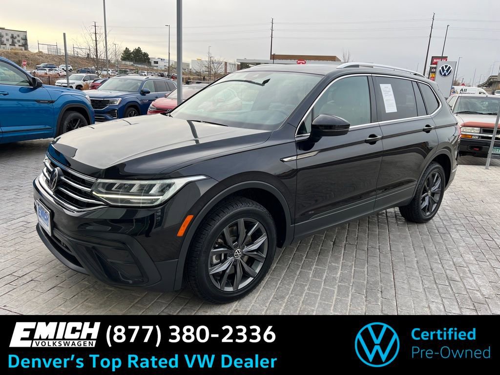Certified 2022 Volkswagen Tiguan SE