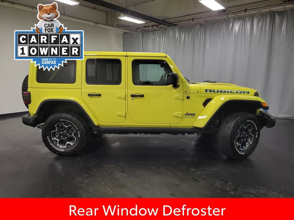 Used 2023 Jeep Wrangler Unlimited Rubicon 4xe w/ Cold Weather Group AWD/4WD image 9