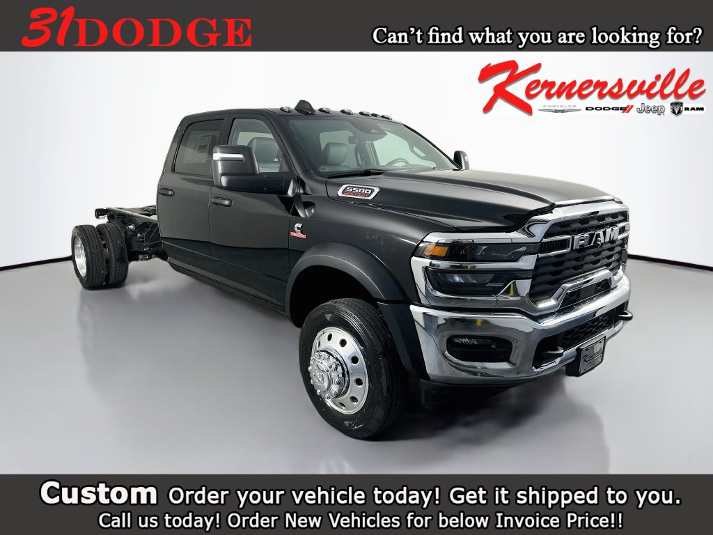 New 2026 RAM 5500 Tradesman w/ Chrome Appearance Group