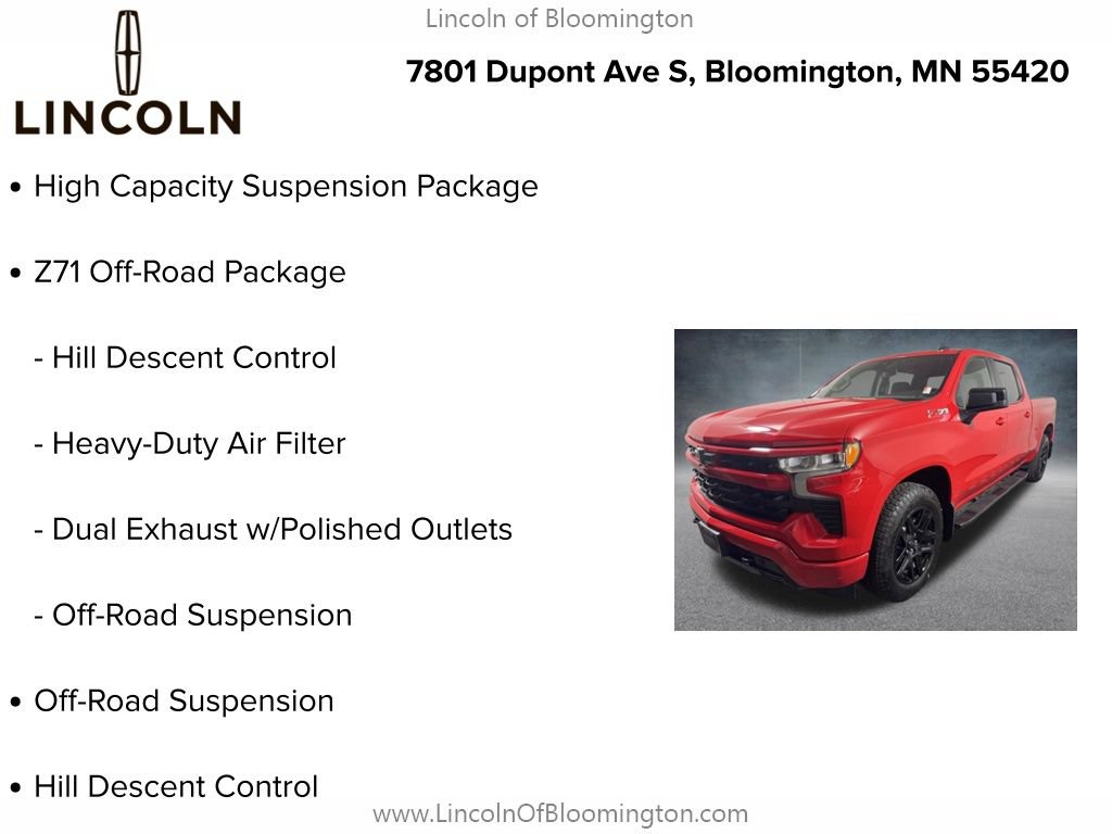 Used 2023 Chevrolet Silverado 1500 RST AWD/4WD image 9