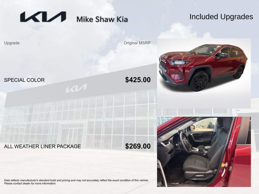 Used 2020 Toyota RAV4 LE w/ All Weather Liner Package image 3